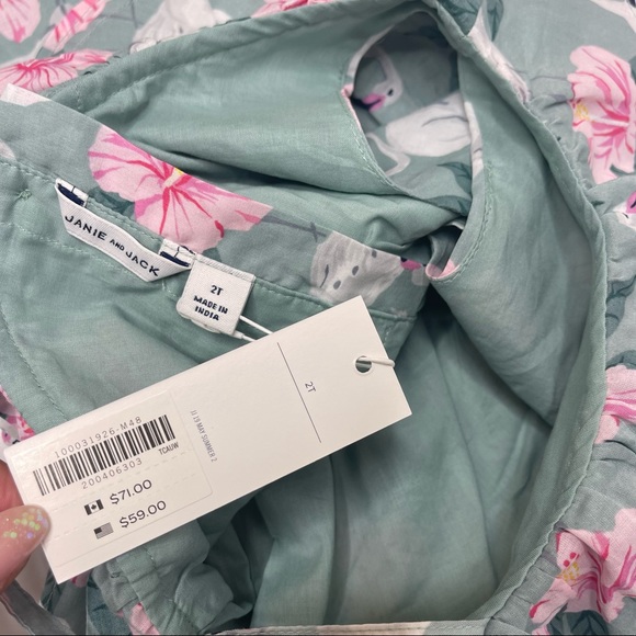 JANIE & JACK Toddler Dress Size 2T - Picture 5 of 6